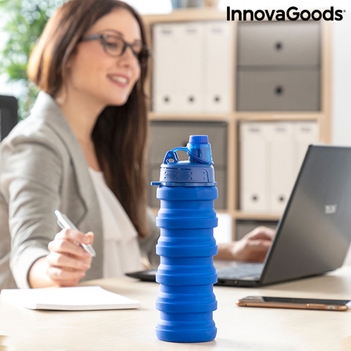 Collapsible Bottle for the Gym, Traveling !! Dishwasher Safe !