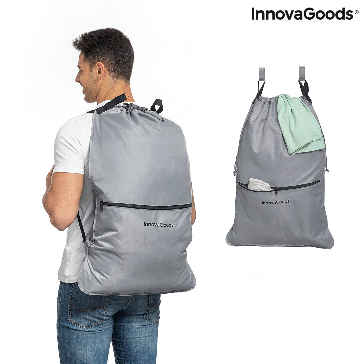 Backpack Laundry Bag 2-in-1