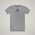 Unseen Since Day One – WashedBlackDry t-shirt mockup on heather grey
