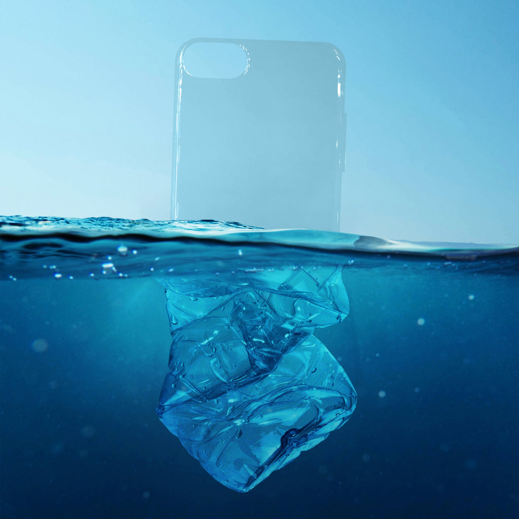 Recycled Ocean Plastic Transparent Phone Case Lets the Natural Color of your Phone Shine , While protecting not just your Phone but also the Environment!!!