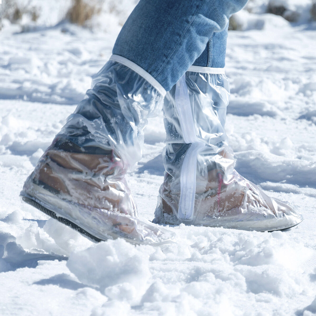 New Shoes? Going to a Party or Rainy Day on your way to Work or School! Don't Forget your Shoe Protector  Rain-Mud  Cover for Shoes 2 Units for Jordans , Nike Air , Vans and all other Shoe Brands !!!!