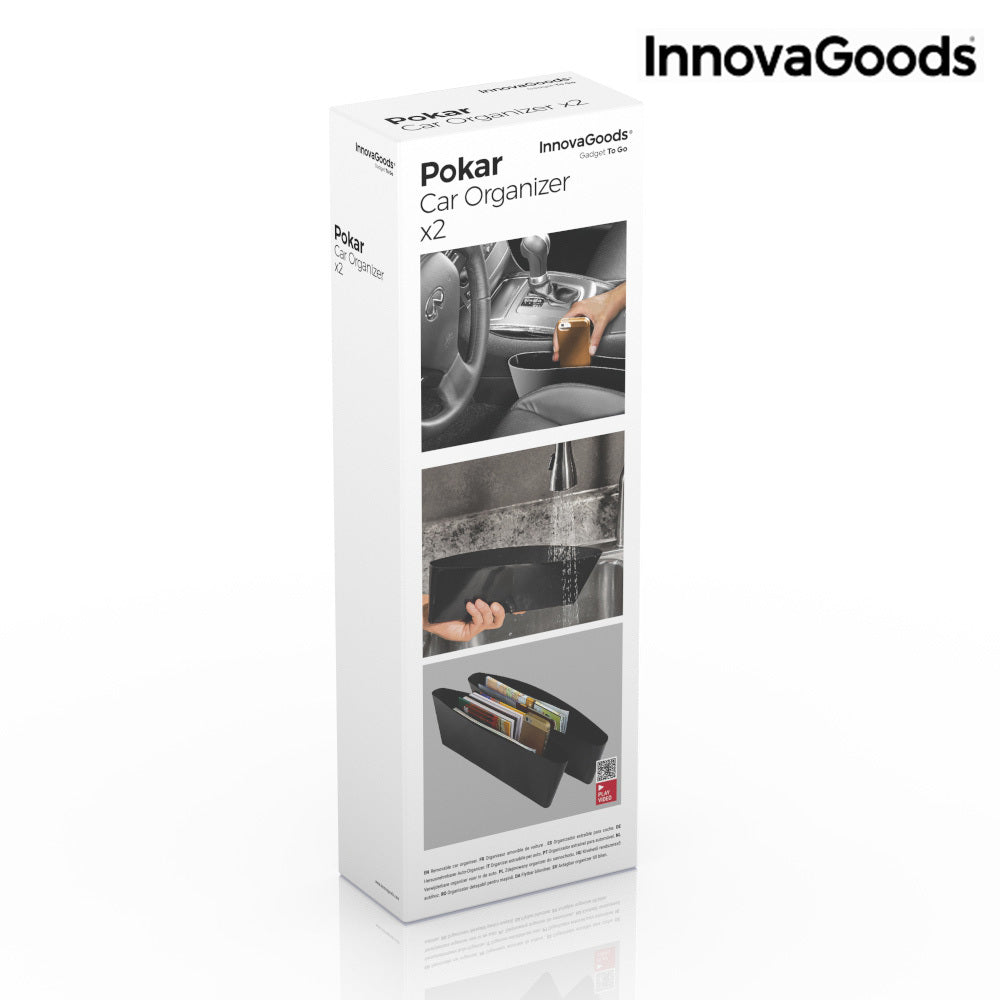Everything Flying around in your CAR ? With this Middle console Car organizer all your Problems are solved , no more blindly looking for your phone under the Seat while driving , it'll be stored safely with the Car organizer 2.0!!!