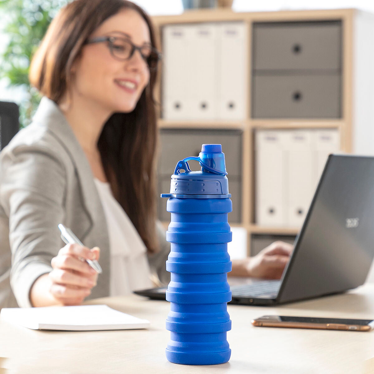 Collapsible Bottle for the Gym, Traveling !! Dishwasher Safe !