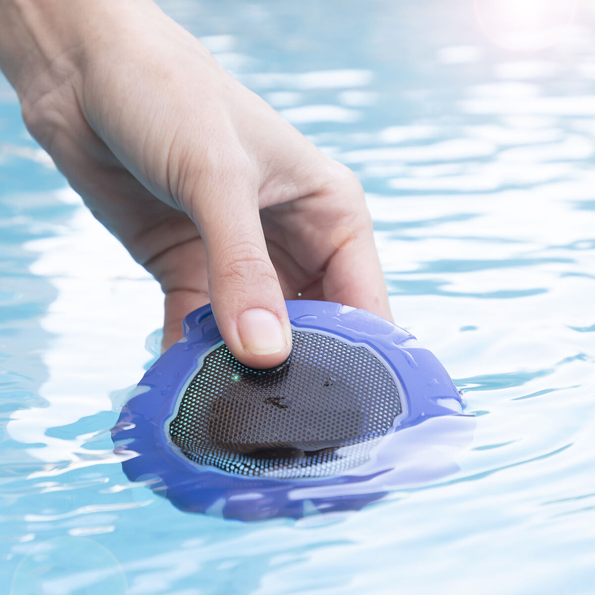 Floating Wireless Speaker with LED Floater
