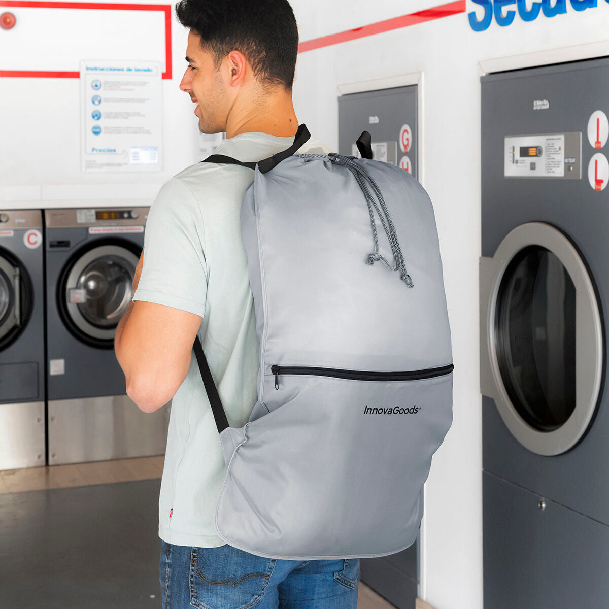 Backpack Laundry Bag 2-in-1