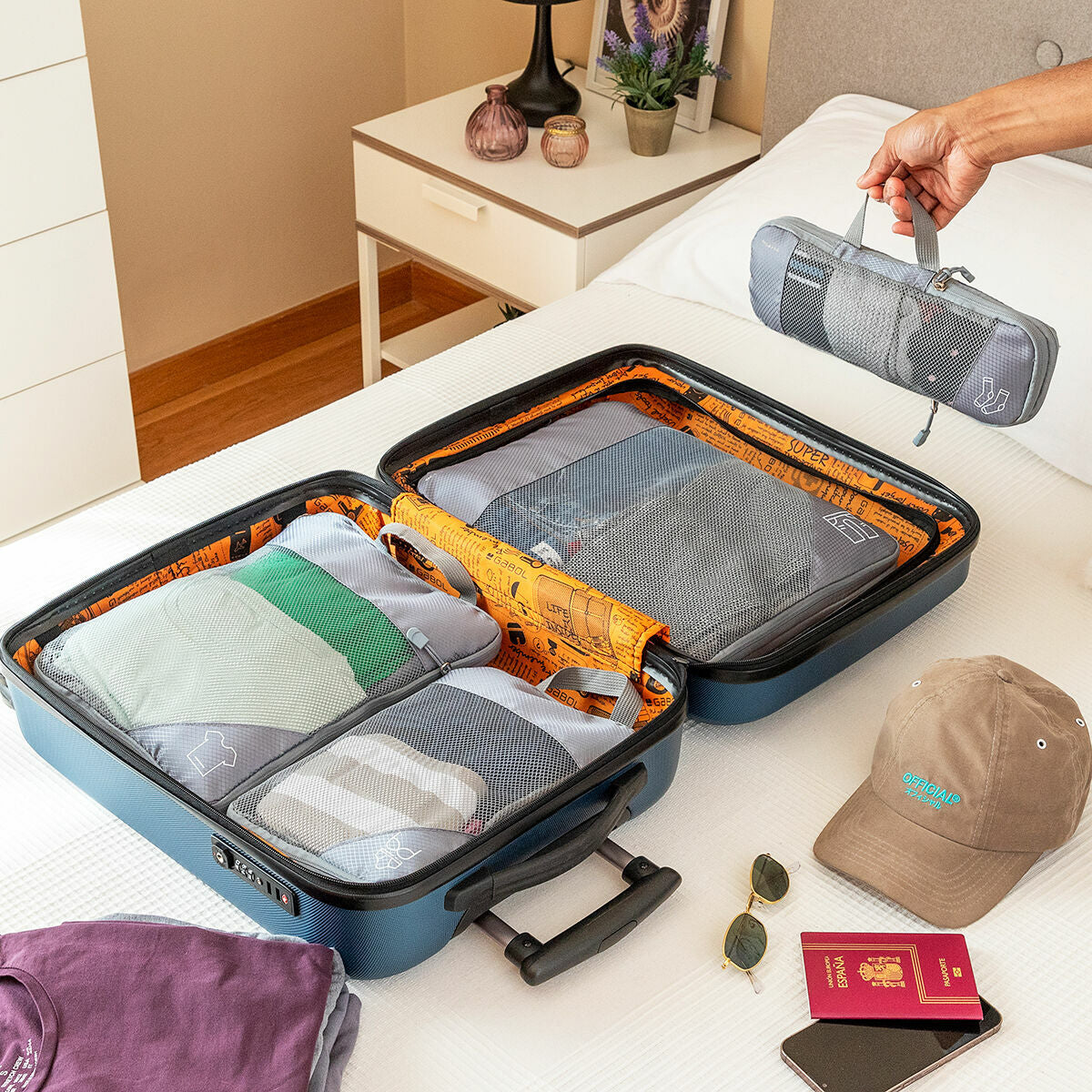 Compression Packing Cubes Compakube 4-pc