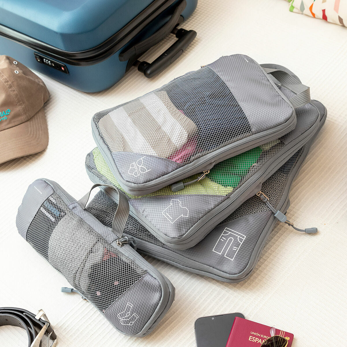 Compression Packing Cubes Compakube 4-pc
