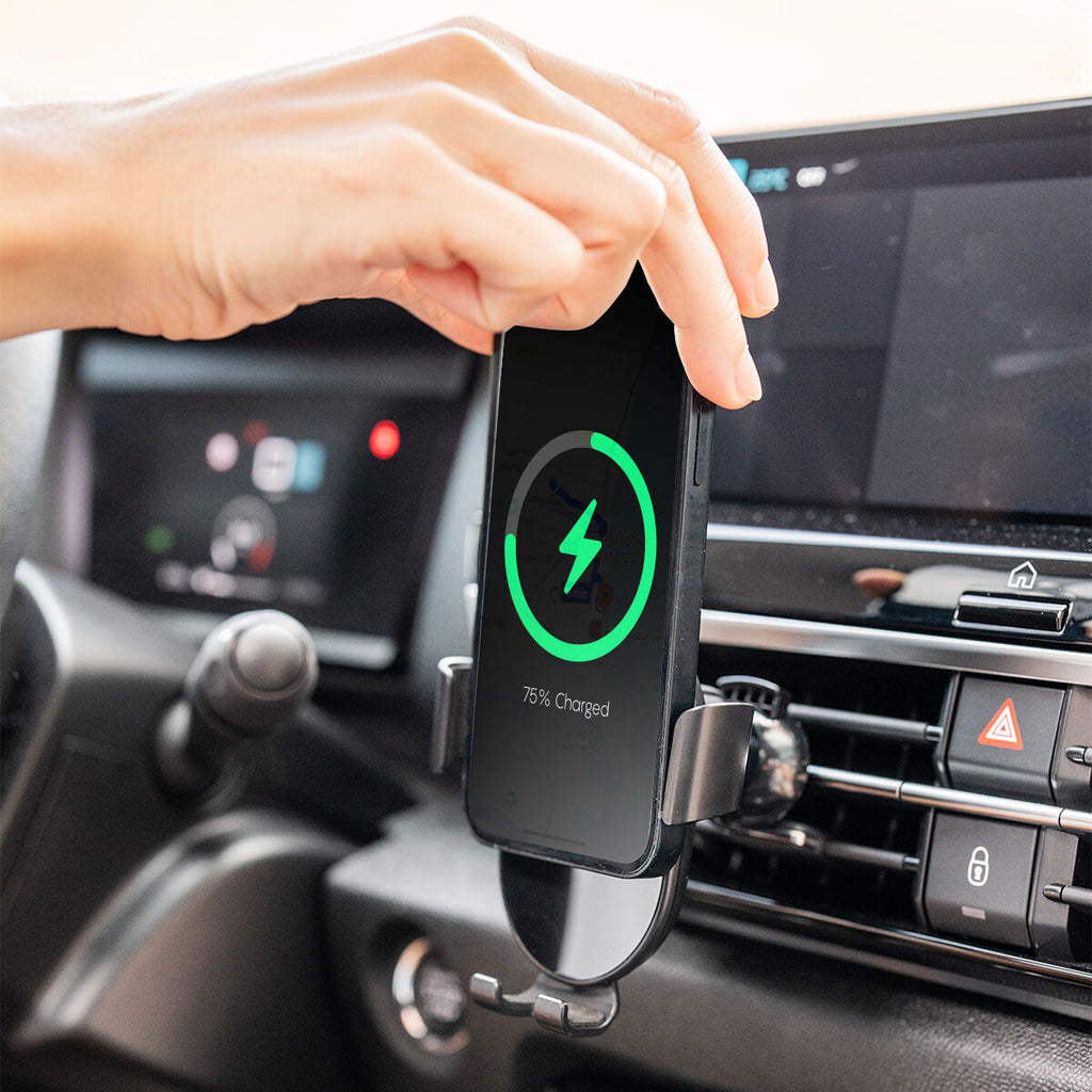 15W Wireless Fast-Charge Car Phone Holder Chakar